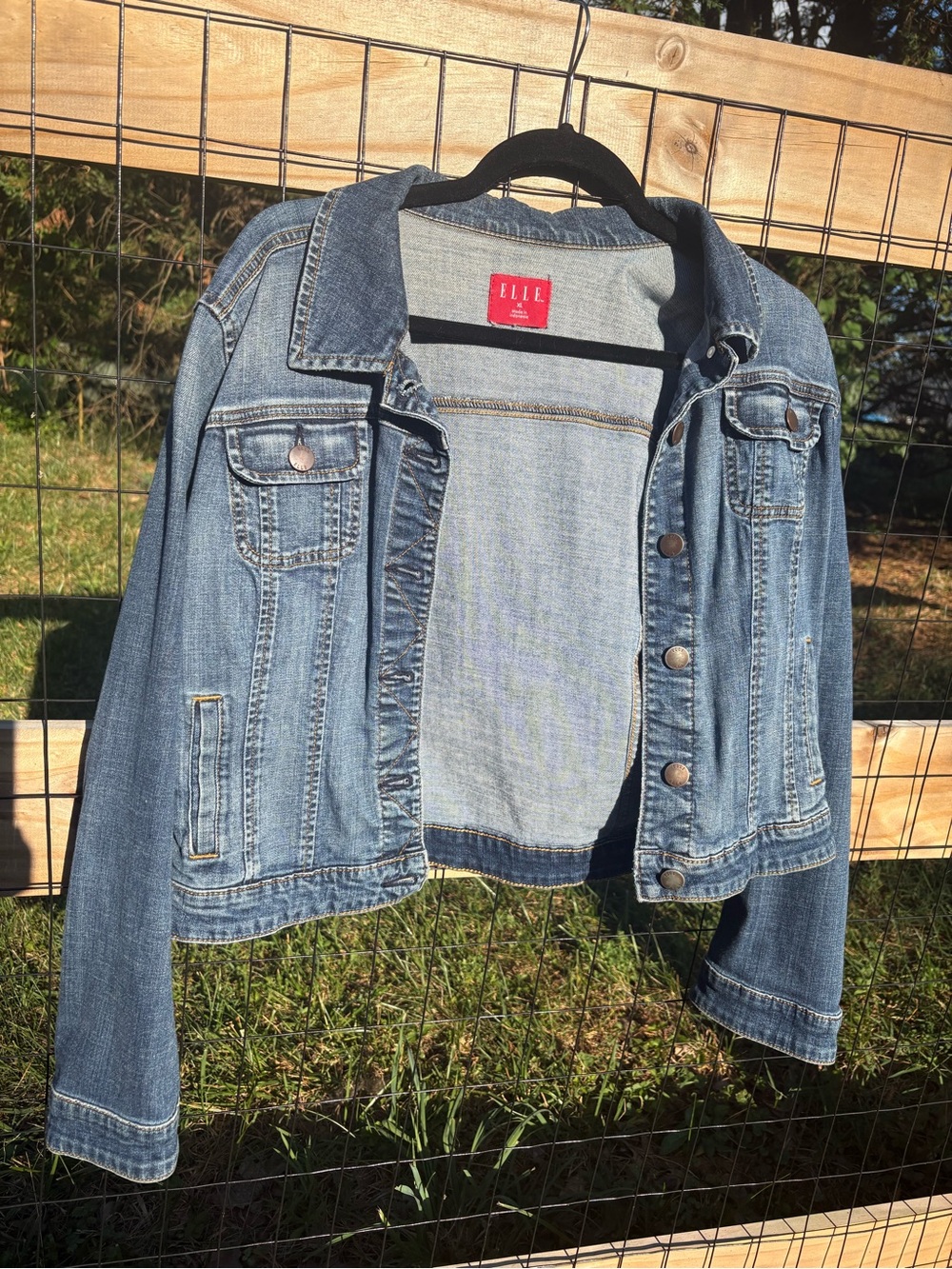 Medium Blue Denim Jean Jacket